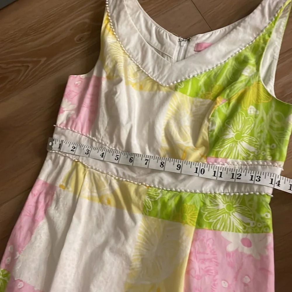 Lilly Pulitzer Multi Fresh Picked Patch Patchwork Dress - Picture 10 of 13